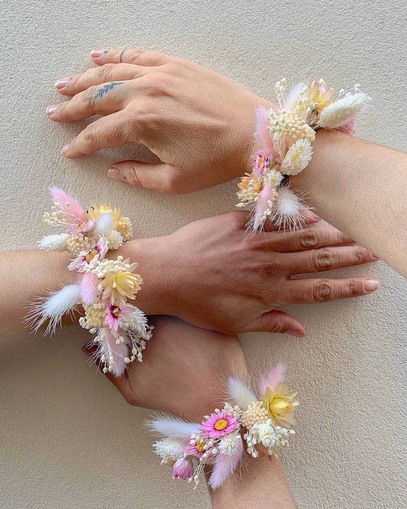 bracelet-mariage-pastel-fleurs
